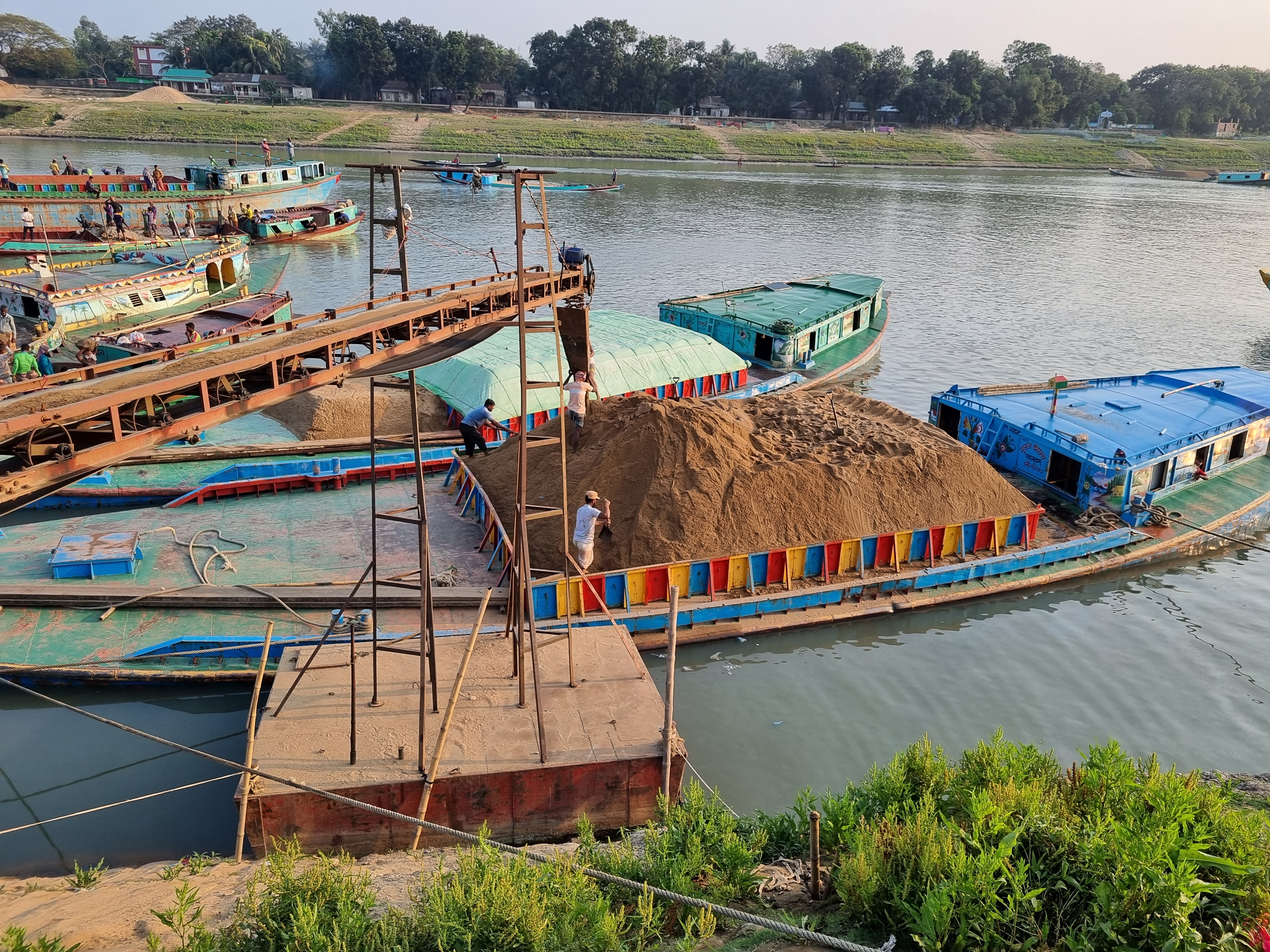Coarse (Sylhet) Sand and Fine (Local) Sand